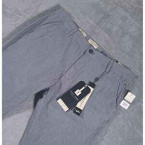 Scott James Slim Fit Stretch Pants‎ Mens 36x32 Grey 5-Pocket NEW SJT-93269-GRY